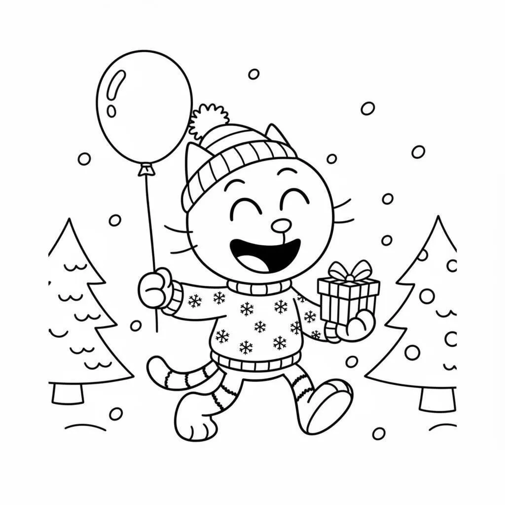 Desenho do Dog Man Aventura para colorir